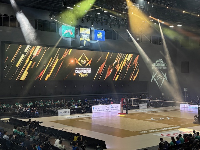 横浜BUNTAI　素晴らしい会場でした！ | SVリーグ女子ファイナル第２戦を観戦してきました。 | リモート職員のひとり言 | 社会保険労務士法人JOY